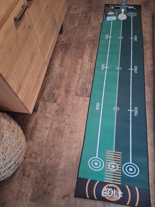 Buy & Sell Bloxwich Walsall - Photos for golf putting mat and putt out trainer