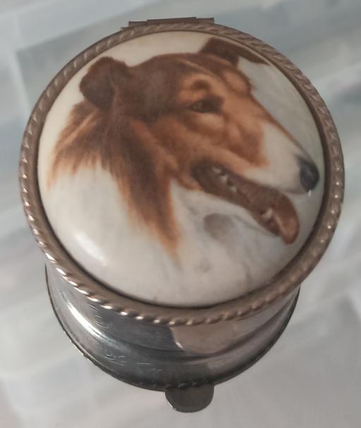 Buy & Sell Thatto Heath Saint Helens - Photos for vintage ceramic lassie collie trinket box