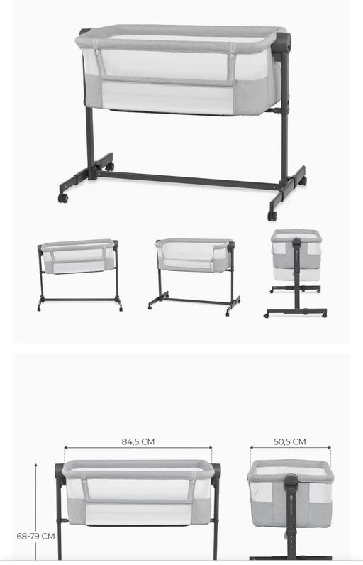 Buy & Sell Sheffield Sheffield - Photos for Kinderkraft Neste UP 2 Bedside Crib,