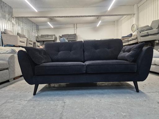 Buy & Sell Cheslyn Hay South Staffordshire - Photos for DFS French Connection Zinc Chenille 3 Seater