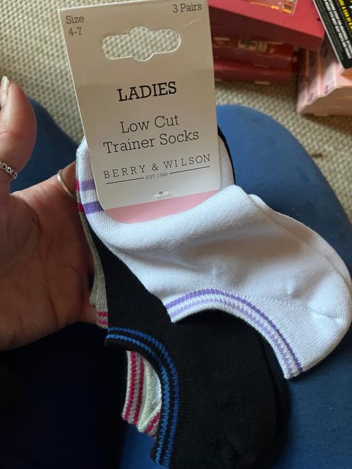 Buy & Sell Wednesfield Wolverhampton - Photos for New trainer socks size 4-7 2£ a pack lots