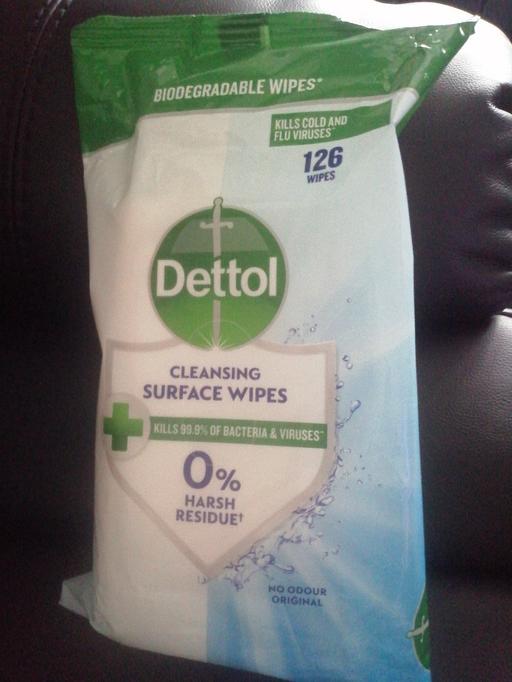 Buy & Sell Moseley Village Wolverhampton - Photos for New pack Dettol wipes 126 exp 9/27