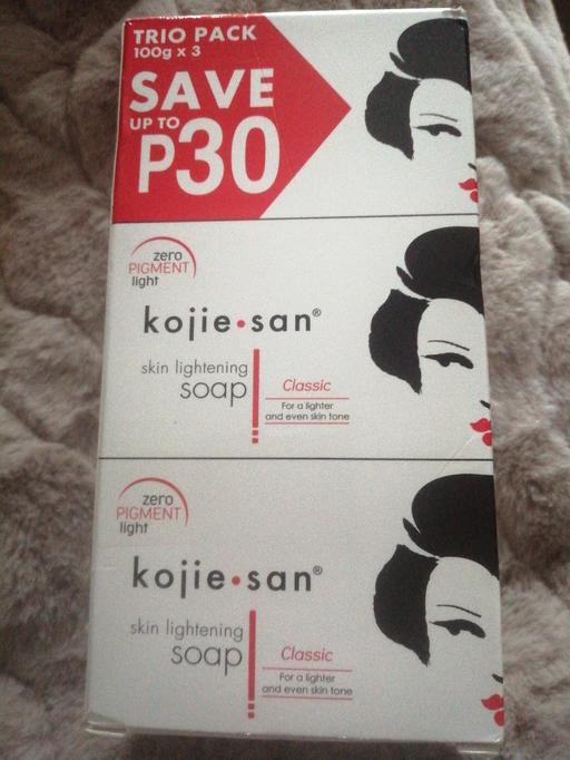 Buy & Sell Heath Town Wolverhampton - Photos for New Kojie San 3x100g skin lightening soap pac