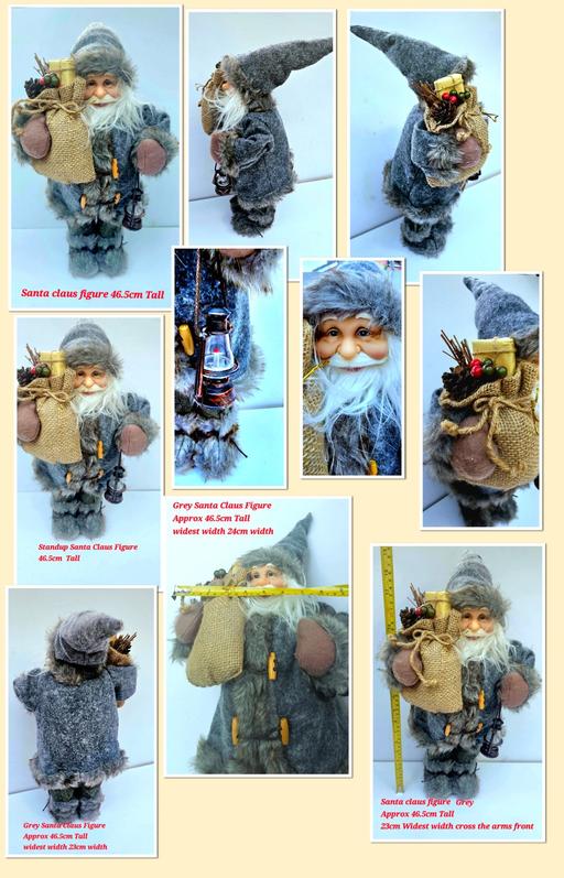 Buy & Sell Heath Hayes Cannock Chase - Photos for Christmas Grey Santa Claus Free-Standing Figu