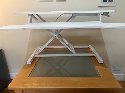 Buy & Sell Ansdell Fylde - images_alt_text Opal Living White Standing Desk Converter