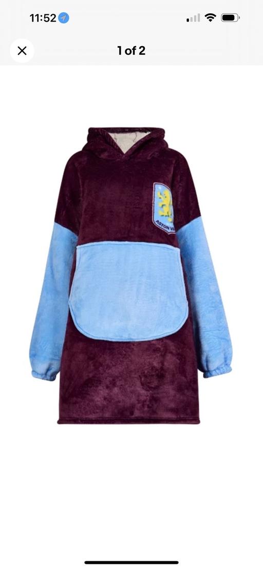Buy & Sell Oldbury Sandwell - Photos for Aston Villa hooded poncho junior