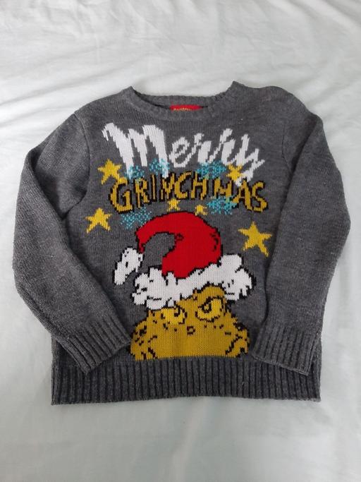 Buy & Sell Bolton City Centre Bolton - Photos for Kids Grinch Christmas jumper age 7 to 8
