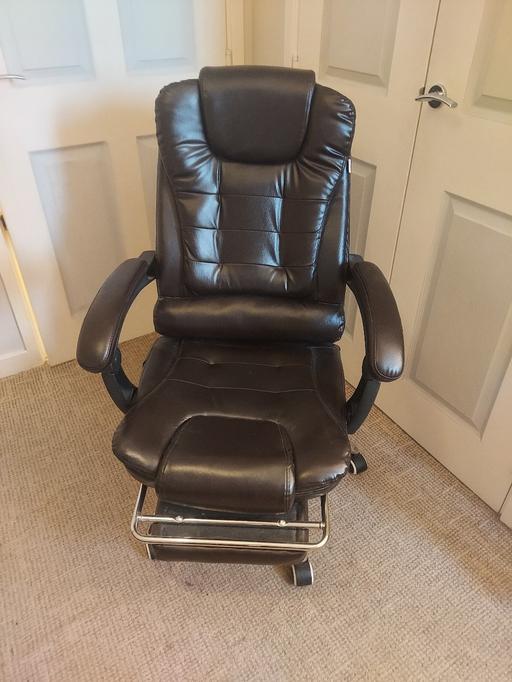 Buy & Sell Kings Heath Birmingham - Photos for black leather chair