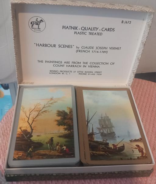 Buy & Sell Thatto Heath Saint Helens - Photos for vintage Piatnik scene playing cards