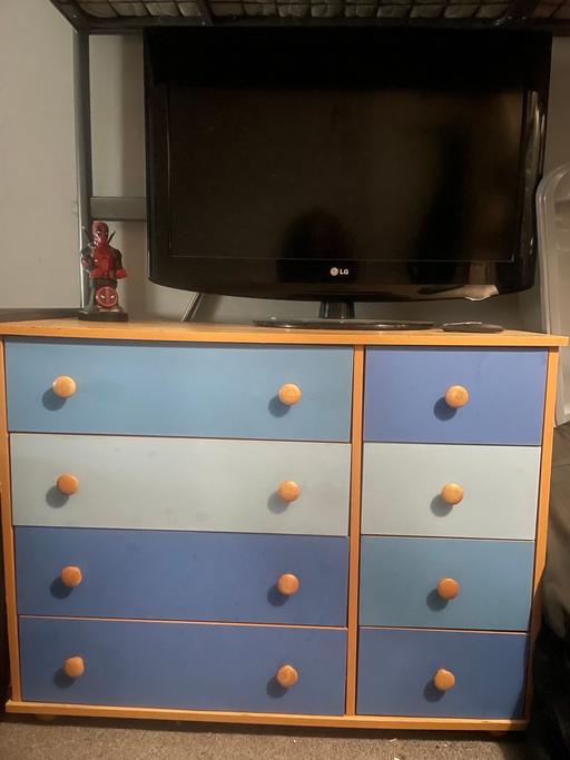 Buy & Sell Stockley Park Hillingdon - Photos for Blue kids chest of draws (collection only)