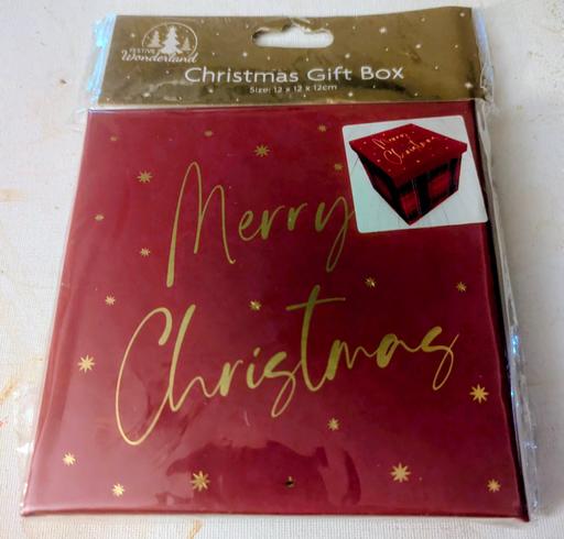 Buy & Sell Georgetown Blaenau Gwent - Photos for 🎄 Christmas gift box in red/black, size 12 x