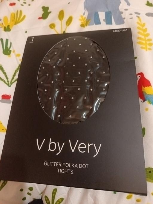 Buy & Sell Nunhead South East London - Photos for medium glitter polka dot tights new
