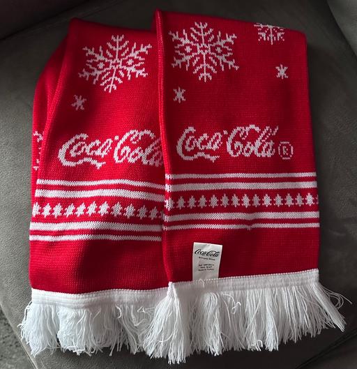 Buy & Sell Minworth Birmingham - Photos for Coke Christmas Scarf Unwanted Prize.