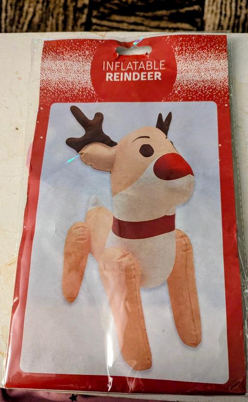 Buy & Sell Georgetown Blaenau Gwent - Photos for 🎄 Christmas pink blow up reindeer.new