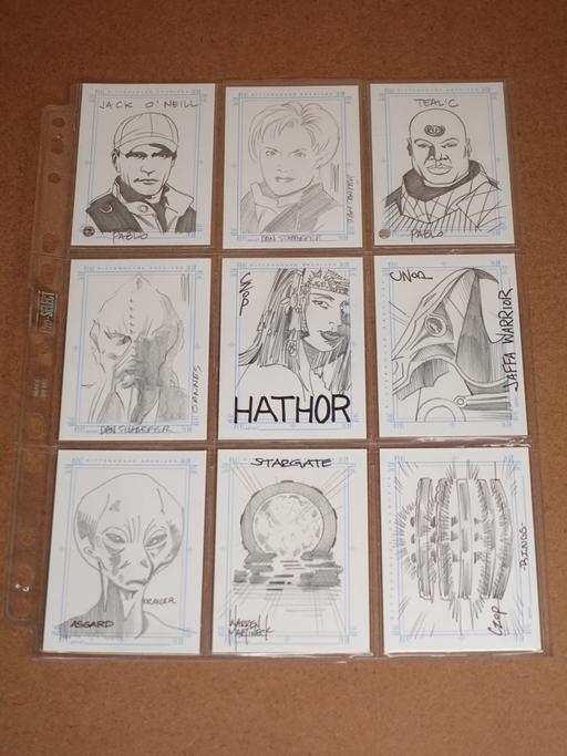 Buy & Sell Hammersmith West London - Photos for STARGATE SG1 Sketchafex Sketch Cards Bundle