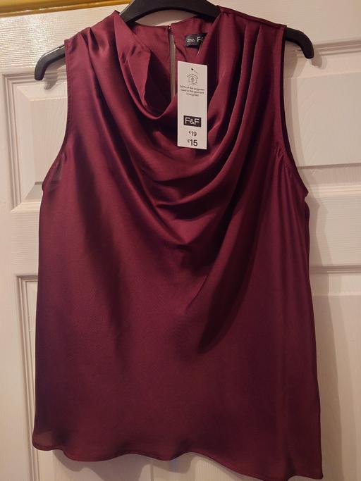 Buy & Sell Woodthorpe Charnwood - Photos for Women's burgundy sleeveless top size 12