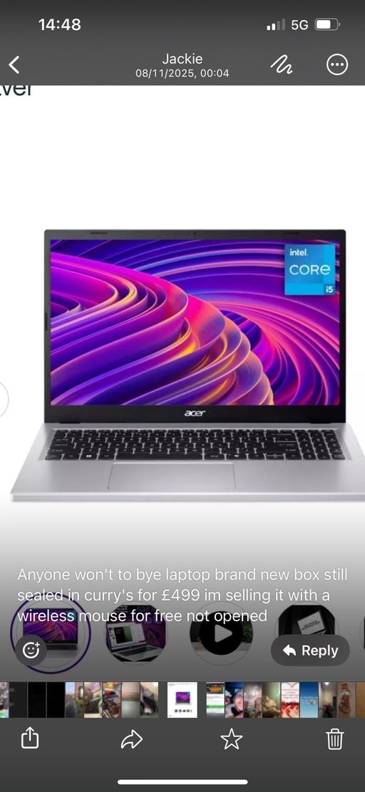 Buy & Sell Dukinfield Tameside - Photos for BRAND NEW LAPTOP