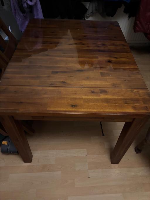 Buy & Sell Bolton City Centre Bolton - Photos for Solid oak dining table and 4 chairs