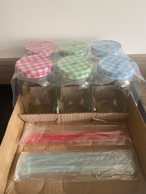 Buy & Sell Northfield Birmingham - Photos for Glass jars with straws