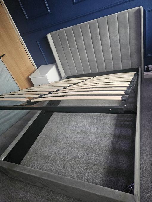 Buy & Sell Kingswinford Dudley - Photos for double ottoman bed grey