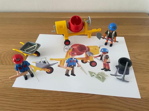 Buy & Sell Plumstead South East London - Photos for Playmobil (6339) concrete mixer with workers