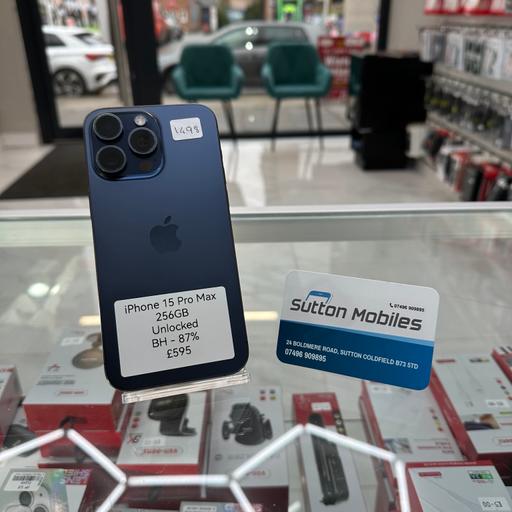 Buy & Sell Sutton Coldfield Birmingham - Photos for iPhone 15 Pro Max 256GB Unlocked