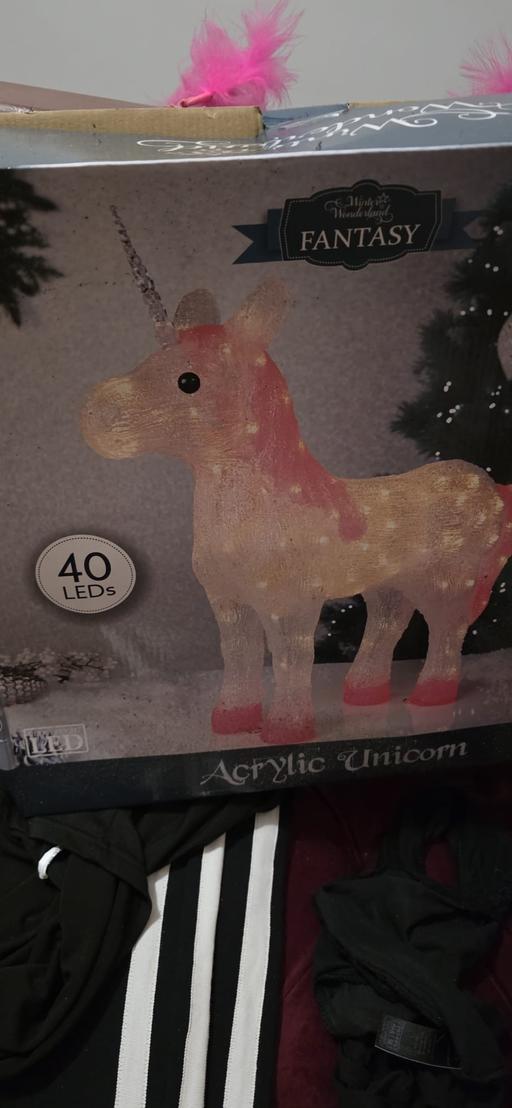 Buy & Sell Croydon Croydon - Photos for Christmas Illuminated Acrylic Unicorn