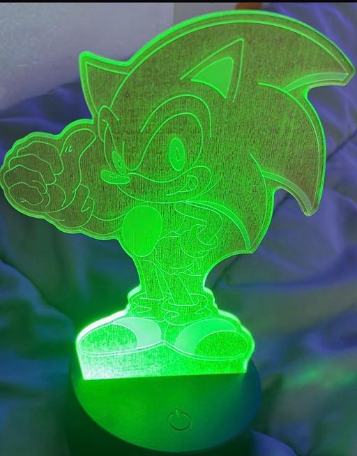 Buy & Sell Kings Heath Birmingham - Photos for New Kids Sonic The Hedgehog 3D Lamp