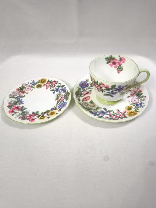 Buy & Sell Hall Green Birmingham - Photos for VINTAGE SHELLEY HEDGEROW BONE CHINA TRIO.