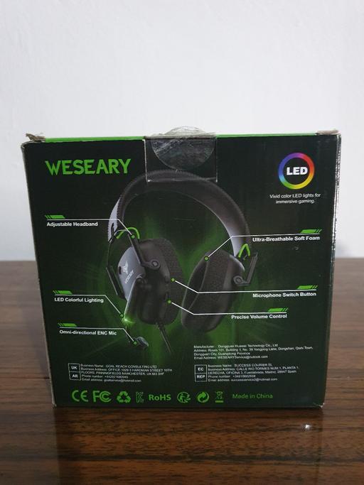 Buy & Sell Blakenhall Wolverhampton - Photos for WESEARY WG4 Gaming Headset - Multi-Platform R
