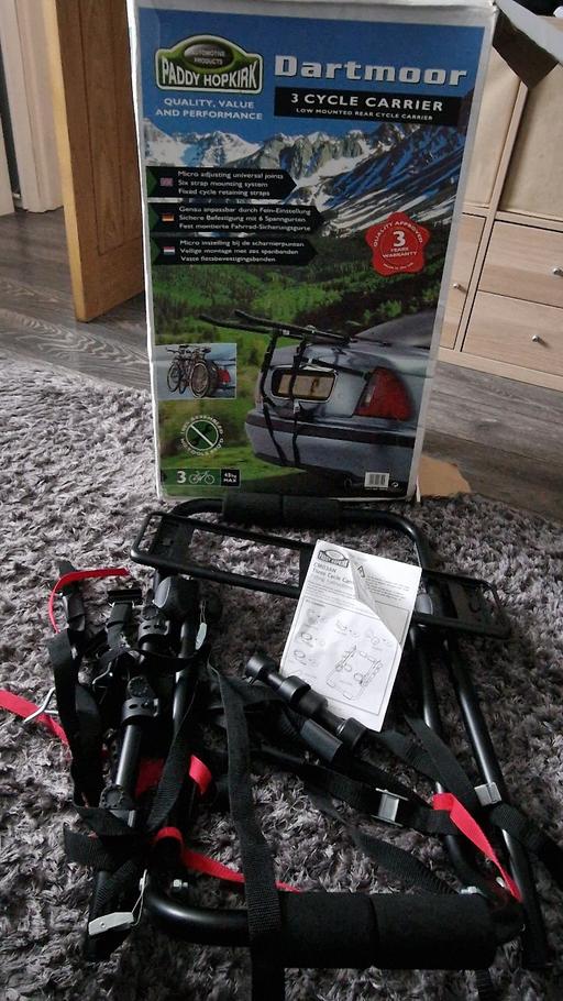 Vehicles Woodside Estate Central Bedfordshire - Photos for Paddy Hopkirk cycle carrier