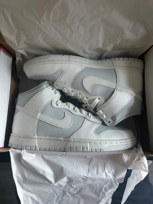 Buy & Sell Bowes Park North London - Photos for NEW! Nike Dunk Hi-Top Retros - White/Platinum