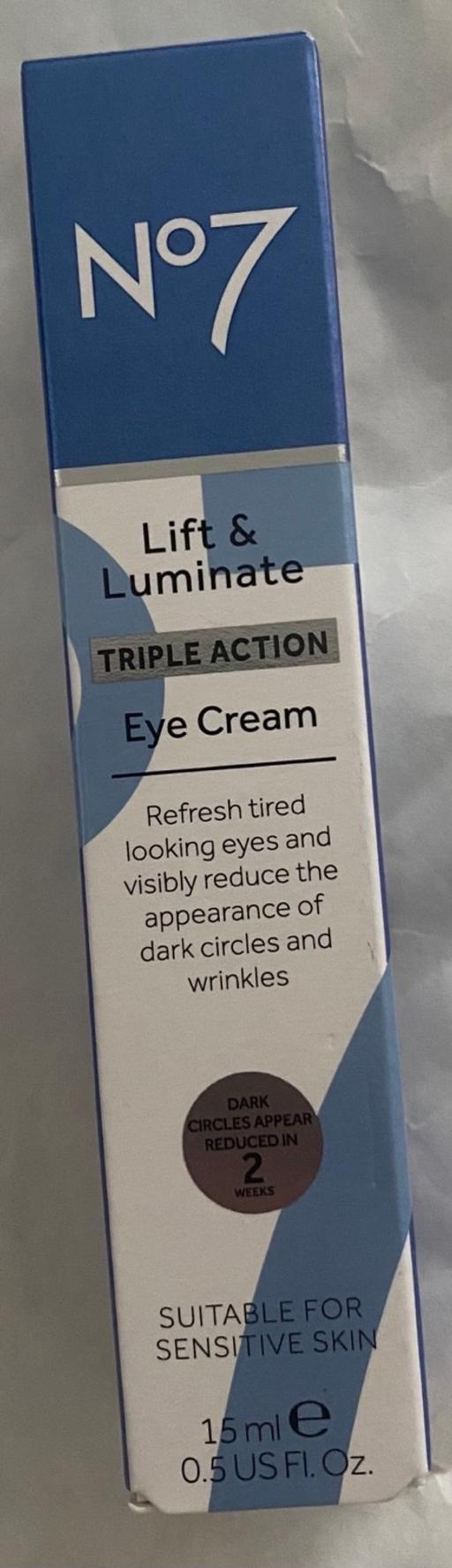 Buy & Sell Acocks Green Birmingham - Photos for No7 lift & luminate triple action eye cream