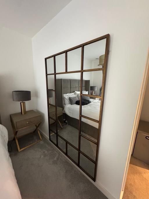 Buy & Sell Barbican Central London - Photos for Full Length Metal Window Mirror - Rustic Gold