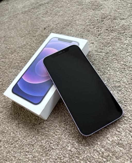 Buy & Sell Netherton Dudley - Photos for Boxed iPhone 12 64gb purple unlocked like new