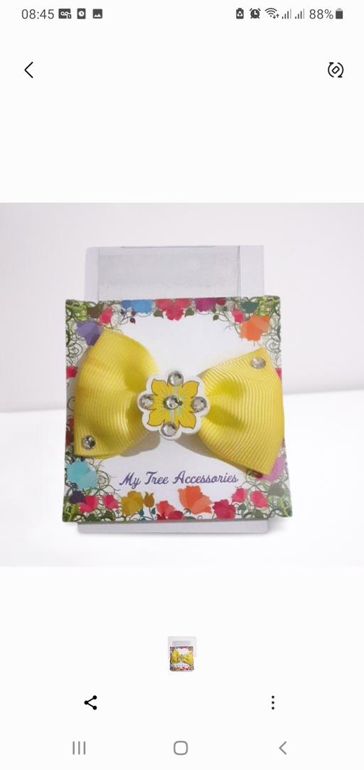 Buy & Sell Hockley Birmingham - Photos for Pastel Yellow Custom Bow Clip