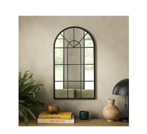 Buy & Sell Oldbury Sandwell - Photos for Habitat Black Window Arch Wall Mirror - 70x40