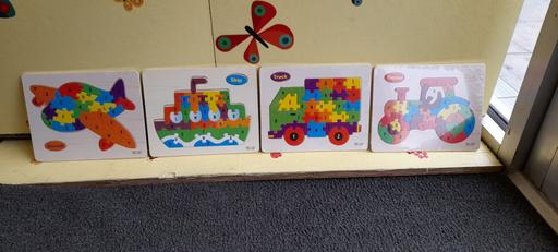 Buy & Sell Westcliff-on-Sea Southend-on-Sea - Photos for Wooden vehicle A to Z jigsaw puzzles