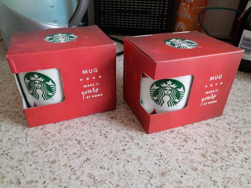 Buy & Sell Sundon Luton - Photos for Pair of Starbucks Mermaid Christmas Mugs New