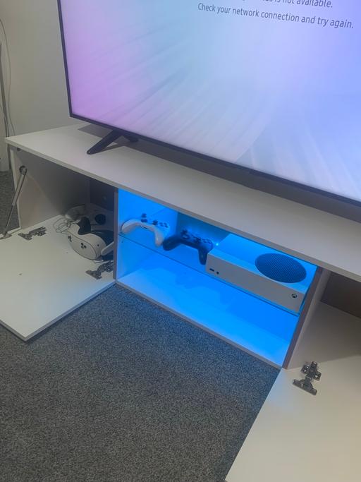 Buy & Sell Bolton City Centre Bolton - Photos for TV Unit cabinet stand with LED lights