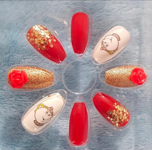 Buy & Sell Ardwick Manchester - Photos for Disney beauty and the beast false nails
