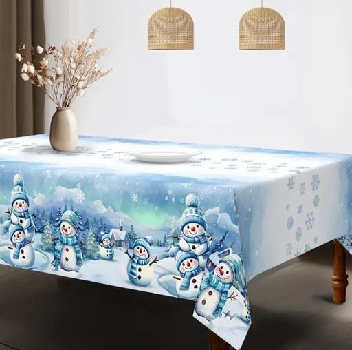 Buy & Sell Dudley Port Sandwell - Photos for Snowman Winter Tablecloth Brand New sealed