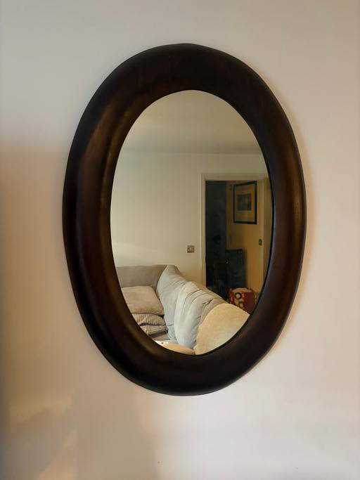 Buy & Sell Three Bridges Crawley - Photos for Mirror - Round Wooden Frame