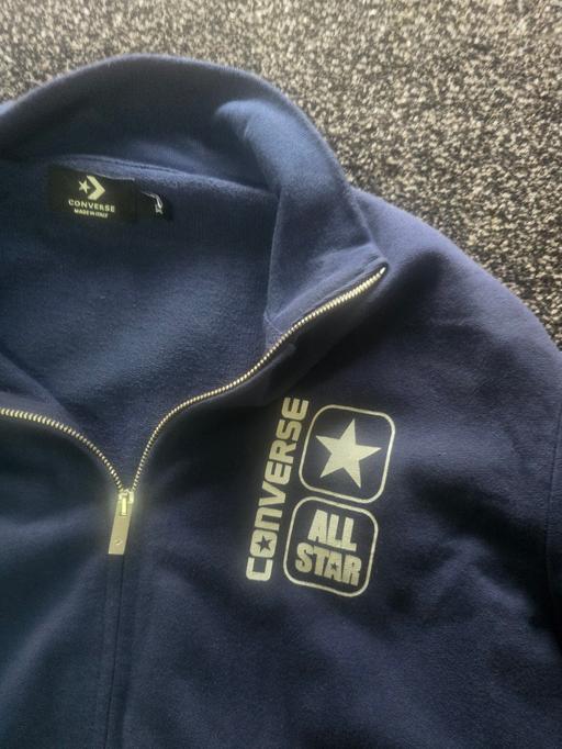 Buy & Sell Swingbrow Fenland - Photos for Converse All Star Navy Zip-Up Sweatshirt – XL