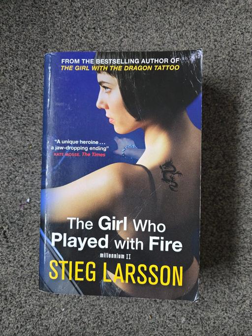 Buy & Sell Rowley Regis Sandwell - Photos for The Girl who played with Fire - paperback