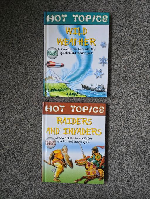 Buy & Sell Rowley Regis Sandwell - Photos for 2 x Hot Topic hardback books