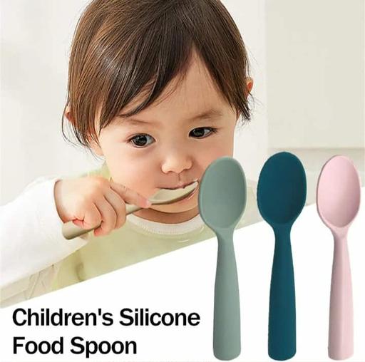 Buy & Sell Chalvey Slough - Photos for Silicone Baby Feeding Spoon /Dark Green