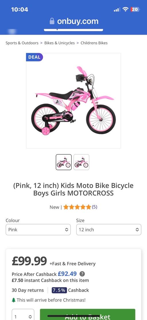 Buy & Sell Halesowen Dudley - Photos for Girls 12 inch Moro bike