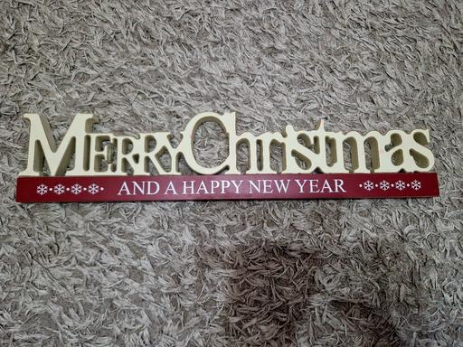Buy & Sell Hall Green Birmingham - Photos for wooden merry Christmas sign decoration