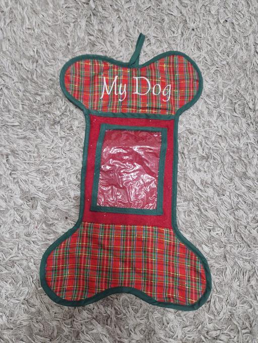 Buy & Sell Hall Green Birmingham - Photos for my dog red green check Christmas stocking